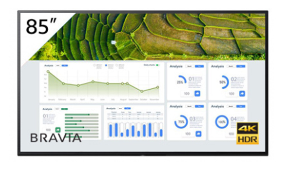 FW-85BZ30L 標(biāo)準(zhǔn)線 85英寸BRAVIA 4K HDR商用顯示器
